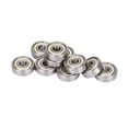 thumbnail image 1 of Roulement à Billes à Gorge Profonde, Dureté Uniforme 6 mm ID 19 mm OD 6 mm T Résistant à l'Usure à Double Écran Roulements à Billes en Acier pour Planches à Roulettes, 1 of 8