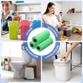 thumbnail image 7 of Uxcell 300 Counts/20 Rolls Mini Trash Bag, 0.5 Gallon Plastic Garbage Bags Unscented Wastebasket Liner for Bathroom Office Bedroom Kitchen Small Desktop Garbage Can, Green, 7 of 7