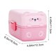 thumbnail image 3 of Caja de almuerzo Cute Animals Caja Bento de grado alimentario • Recipiente portátil de gran capacidad con división hermética • Microondas y congelador Caja de preparación de comidas a prueba de fugas, 3 of 6