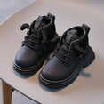 thumbnail image 2 of CAICJ98 Boys Girls Boots Waterproof Combat Boots Comfort Work Ankle Boot Lace Up Side Zipper Boys' Girls' Hiking Boots (Toddler/Little Kid),10.5, 2 of 6
