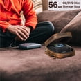 thumbnail image 2 of Hiram 56 Capacity CD Case,Portable DVD Leather Hard Holder Organizer, 2 of 8
