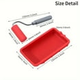 thumbnail image 2 of Silicone Glue Roller and Tray Carpenter Woodworking Glue Applicator Kit, 2 of 8