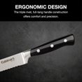 thumbnail image 3 of Cuisinart Stainless Steel Classic Triple Rivet 8" Bread Knife - TRC-HBDC, 3 of 5