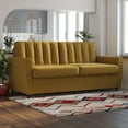 Novogratz Brittany Sleeper Sofa with Memory Foam Mattress, Queen