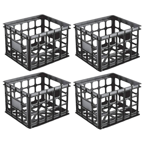 Sterilite Storage Crate Box 1692 Plastic Heavy Duty File Folder