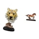 thumbnail image 5 of Escultura de animal moderna, figura artística para sala de estar, entrada, escritorio, decoración, estantería, mesa, pasillo, estatua coleccionable de, 5 of 8