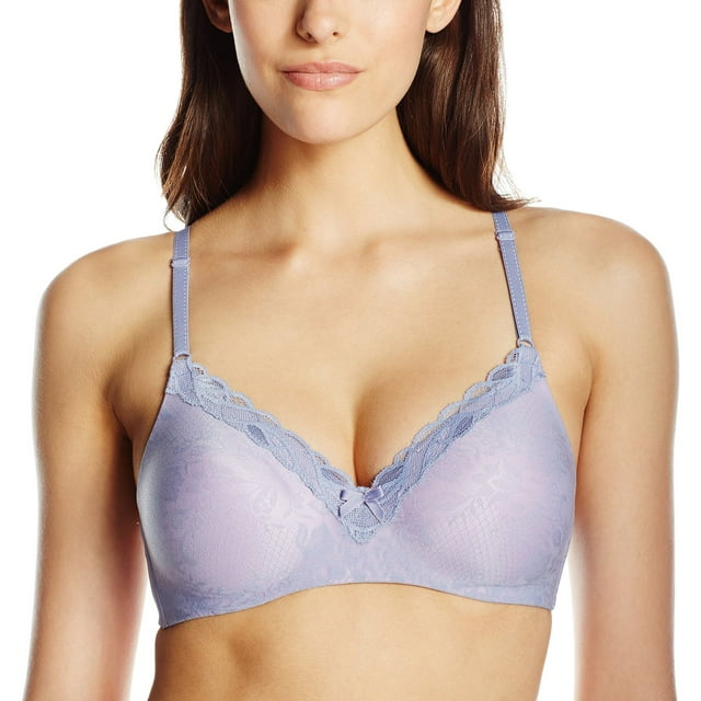 Maidenform Comfort Devotion Women`s Ultimate Wirefree With Lift Bra, 34A, Plum