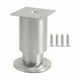 thumbnail image 5 of Pata de soporte para cama, patas para muebles de altura ajustable, patas de gabinete resistentes fáciles de instalar con tornillos para sofá, mesa de 100MM, 5 of 9