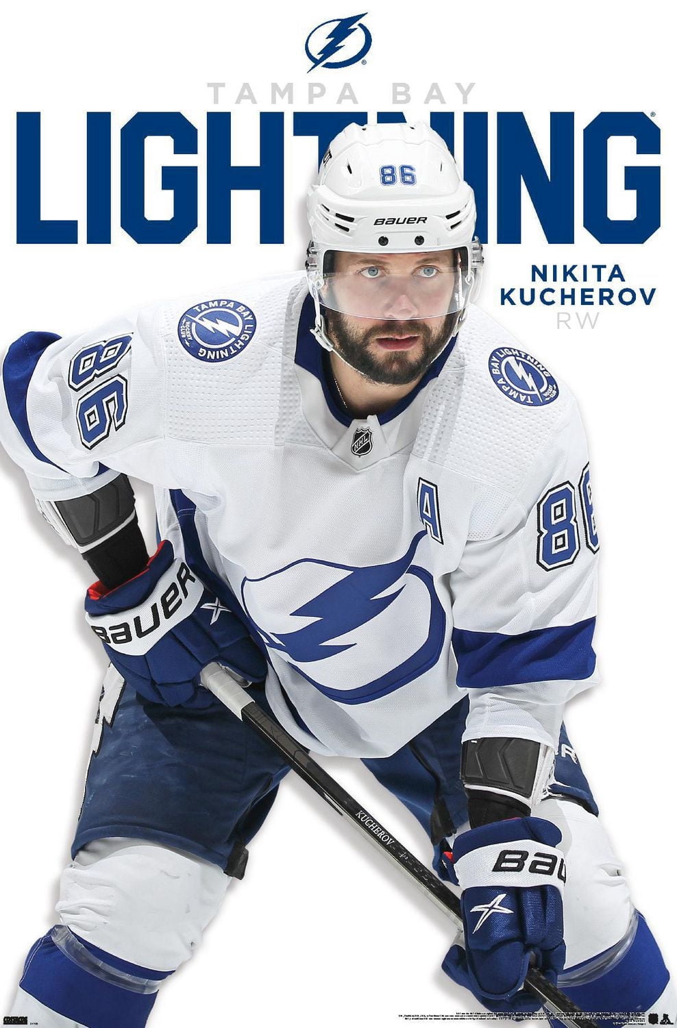 NHL Tampa Bay Lightning - Nikita Kucherov Feature Series 23 Wall Poster, 22.375" x 34"