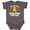 Charcoal Grey, variant on Inktastic Spina Bifida Awareness Ribbon Boys or Girls Baby Bodysuit