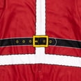 thumbnail image 4 of Christmas Santa Claus Zip Up Costume Coverall Toddler to Adult, 4 of 5