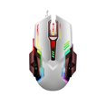 thumbnail image 1 of G402 Gaming Mouse Wired Luminous Mini Portable Wired Mouse for Travel - White, 1 of 5