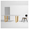 thumbnail image 3 of FAUX MARBLE RECTANGLE TABLE 65", 3 of 3