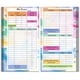 thumbnail image 1 of Cuaderno de contabilidad financiera semanal | Planificador de presupuesto de ingresos y gastos del hogar | Tapa de polipiel suave | 17,2 x 9,4 cm | Cuaderno de 14 páginas de hojas sueltas, 1 of 2