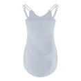 thumbnail image 4 of qucoqpe Womens Two Piece Tankini Swimsuits Sexy Camisole Crew Neck Modest Bathing Suits Lightweight Comfy Swimwear, 4 of 8