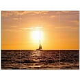 thumbnail image 1 of Boat Picture Ceramic Tile Mural Kitchen Backsplash Bathroom Shower 404193-S43, 1 of 3