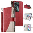thumbnail image 3 of Funda cartera GANGXUN para OPPO Reno 11F 5G , cuero PU con tarjetero, cremallera, correa de mano, soporte y protección 611°, 3 of 6