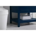 thumbnail image 5 of 30 inch Single Bathroom Vanity in Blue with Backsplash, 5 of 8