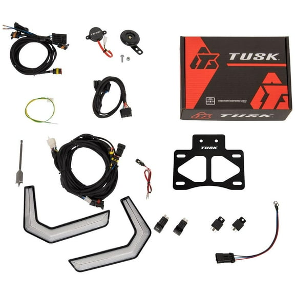TUSK Plug and Play UTV Signal & Horn Kit with Accent Lights for Polaris General XP 1000 Sport 2023-2025