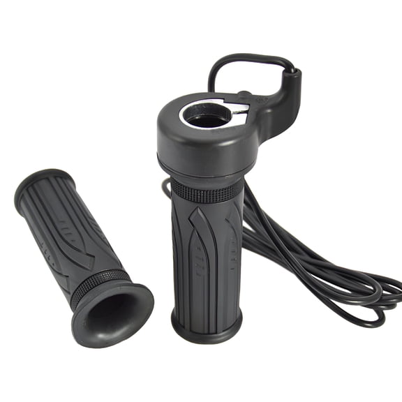 MELIVO 36V 48V Twist-Throttle Grip for E-Bike Electric Scooter Speed Universal Handlebar Sets Bicycle Throttle 1.7M Line Cycling Parts Full Twist Throttle