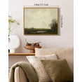 thumbnail image 6 of Drsoum Vintage Grassland Classic Canvas Wall Art 11x14in Natural Framed Landscape Painting Modern Farmhouse Kitchen Office Decor, 6 of 6