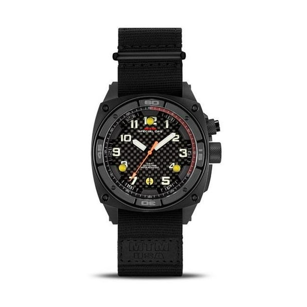 MTM Special OPS Watch FBSSNYBKMTM 44 mm Falcon Quartz Rechargeable