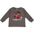 thumbnail image 3 of Inktastic Go Go Go Red Racing Car Boys or Girls Long Sleeve Toddler T-Shirt, 3 of 5