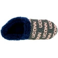 thumbnail image 6 of Comfy Feet Everything Comfy UConn Huskies Chevron Slip On Slipper SM, 6 of 11