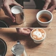 thumbnail image 2 of 1pc Stainless Steel Milk Frothing Pitcher Craft Latte Cappuccino Milk Cream Cup 2#, 2 of 9
