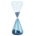 thumbnail image 1 of Innovador reloj de arena único en forma de cono, temporizador de cristal, regalo de cumpleaños, adorno de mesa para el hogar, 1 of 5