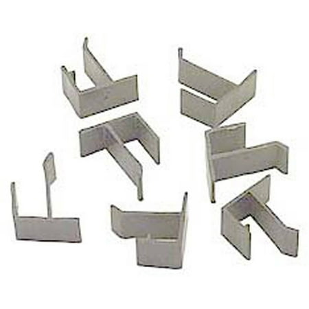 Prime Line L5654 Black Window Screen Clips, 8 Count