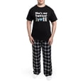 thumbnail image 5 of CafePress - Better Half Couples Men's Dark Pajamas - Men's Dark Loose Fit Cotton Pajama Set, 5 of 7