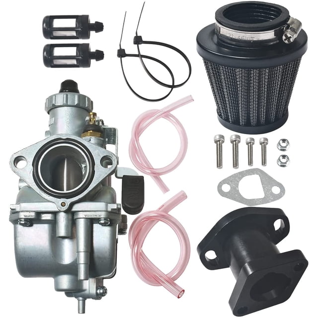 Carburetor for Predator 212cc GX200 Go Kart Mini Bike with Intake Pipe Manifold Air Filter