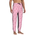 thumbnail image 4 of Kdxio Pink Bows Pattern Joggers,Sweatpants for Men with Pockets-3X-Large, 4 of 5