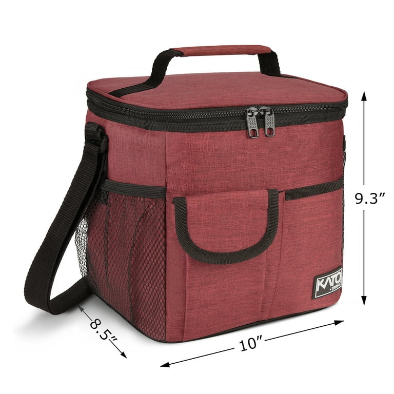 Insulated Lunch Bag Reusable Lunch Box For Women/men Freezer - Temu