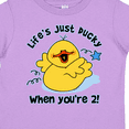 thumbnail image 4 of Inktastic Life's Ducky 2nd Birthday Boys or Girls Toddler T-Shirt, 4 of 5