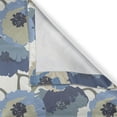 thumbnail image 4 of Ambesonne Floral Window Valance, Ombre Romantic Flowers, 54" X 18", Grey Navy, 4 of 5