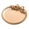 thumbnail image 4 of Bandeja de Resina Adornada, Bandeja Decorativa para Joyería, Organizador de Maquillaje, Tocador, Encimera, Bandeja de Almacenamiento, Organizador de J Ronda de oro Yinane bandeja de almacenamiento joya, 4 of 8