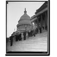 thumbnail image 2 of Historic Framed Print, [Casket, steps of Capitol], 17-7/8" x 21-7/8", 2 of 9