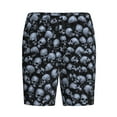 thumbnail image 7 of JUNZAN Gothic Skull Pattern Sleep Pajama Shorts for Men,Men's Pajama Bottoms,Sleepwear,Pj Shorts, 7 of 7