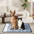thumbnail image 4 of Waterproof Dog Bed Mat, 35x27 in Washable Crate Pad for Medium & Large Dogs, Reversible & Non-Slip Kennel Pad, All-Season Pet Mat for Travel, Cars & Crates A, 4 of 6