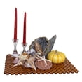 thumbnail image 4 of Cornucopia Basket - Seashell Harvest, Nautical Thanksgiving/Christmas Decor, Table Top Centerpiece, Wicker Cone & Natural Shells Decoration, 4 of 4