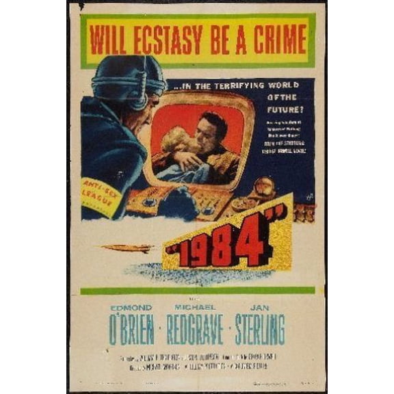 1984 Poster Entertainment Decor 27inx40in Poster 27x40 Unframed, Age: Adults, Rectangle Poster Time