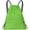 Fluorescent Green, variant on Drawstring Backpack,Water Resistant String Bag, Sports Sackpack Gym Sack for Men Women Travel Storage Use,Black