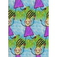 thumbnail image 1 of Ahgly Company Machine Washable Indoor Rectangle Transitional Grape Purple Area Rugs, 5' x 7', 1 of 7