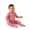 thumbnail image 2 of Modern Moments by Gerber Baby Neutral Viscose Valentine's Day Two-Way Zip Sleep 'N Play Footed Pajamas, Sizes Newborn - 6/9 Months, 2 of 12