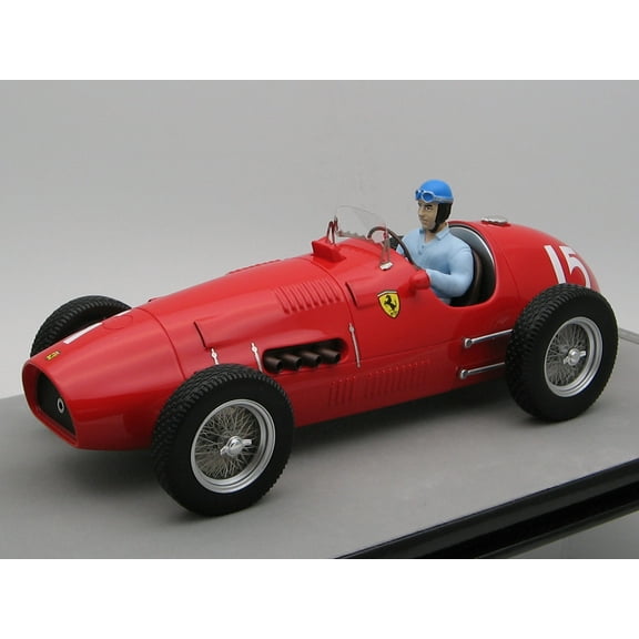 Ferrari 500 #15 Alberto Ascari Winner "F2 England GP" (1952) w/Driver Figure Ltd Ed to 70 pieces 1/18 Model Car by Tecnomodel