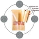 thumbnail image 2 of 10pcs 14x20cm Kraft Zip Lock Stand Up Bags Kraft Paper Bag With Window Reusable Ziplock Stand-up Bags Brown Waterproof, 2 of 4