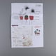 thumbnail image 3 of Kit de inicio de bordado con plantas, punto de cruz, arte, costura, bastidor, tela, juego de agujas EC002, 3 of 9