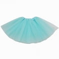 thumbnail image 4 of NOLDARES Tutu for Toddler Girls, 4PCS Toddler Tutu Dress Up Clothes Tulle Skirt for Birthday Princess Costume Party Favor(Light Green,3-8 Years), 4 of 4
